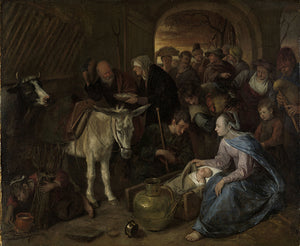 Schilderij De aanbidding der herders