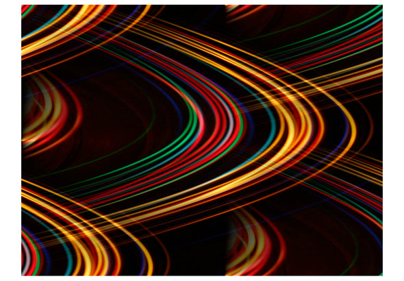 Fotobehang - Abstract colourful lights