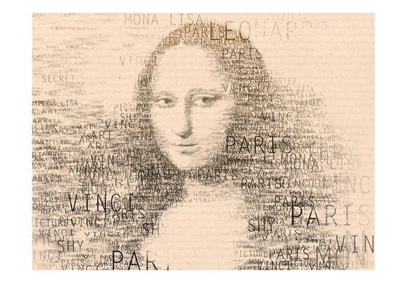 Fotobehang - Mona Lisa's gedachten