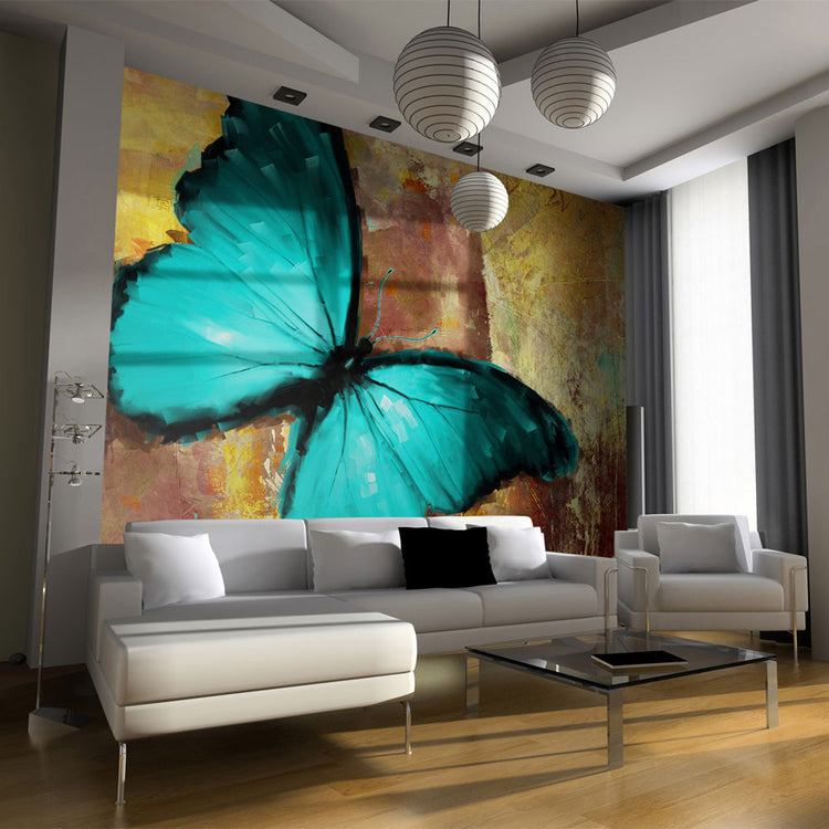 Fotobehang - Painted butterfly