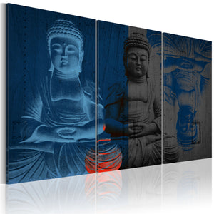 Foto schilderij - Buddha - sculpture