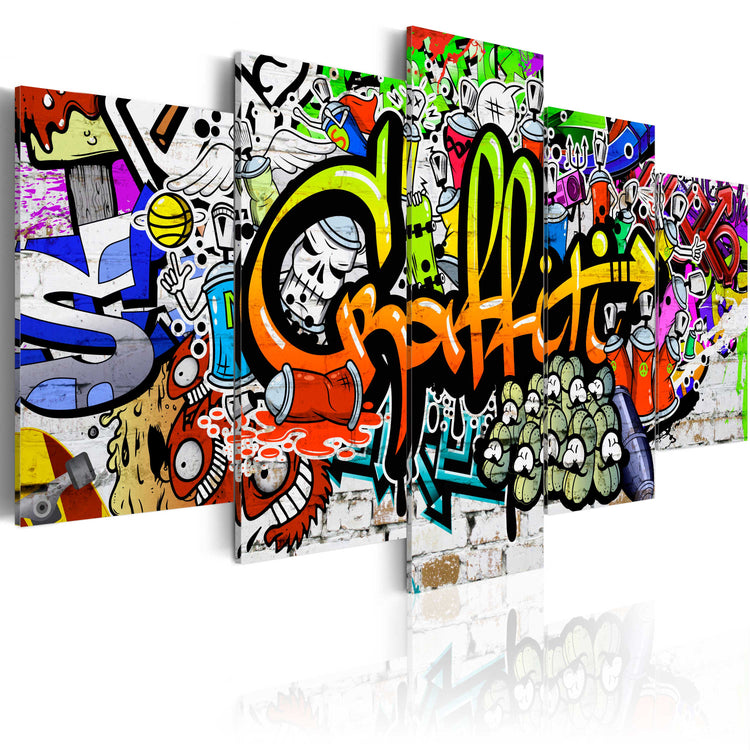 Foto schilderij - Artistic Graffiti
