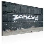 Foto schilderij - Banksy Signature