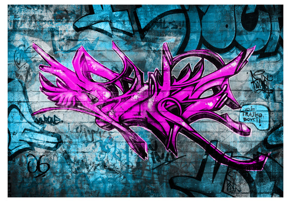 Fotobehang - Anonymous graffiti