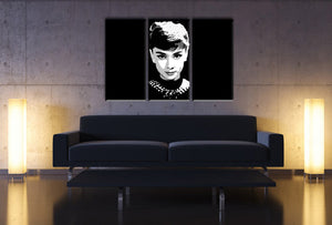 Popart schilderij Audrey Hepburn 1