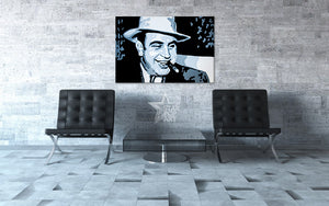 Popart schilderij Al Capone 2
