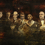 Canvas schilderij - The Gangsters Line-Up