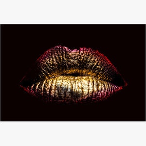 Golden lips
