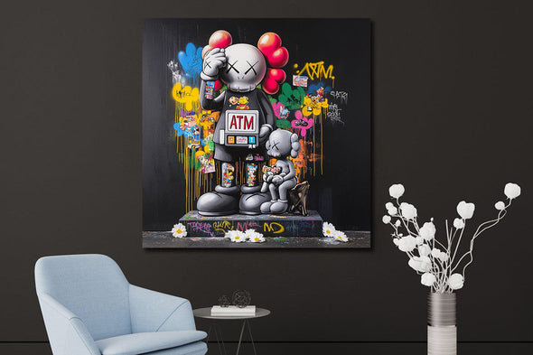 Schilderij 80x80 ATM (Glas)