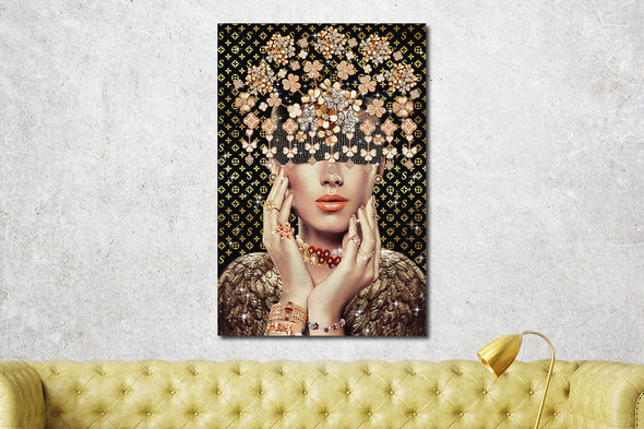 Schilderij 80x120 Glitter (Glas)