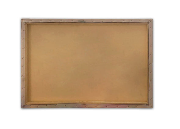 Schilderij Black & Gold Marble (Canvas)