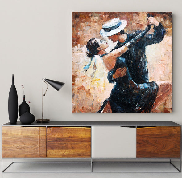 Schilderij Santike Abstract (Canvas)