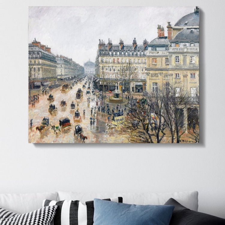 The Old Town Canvas schilderij