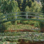 Japanese Bridge and Water Lily Pond