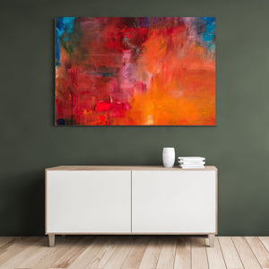 Rising phoenix Canvas schilderij