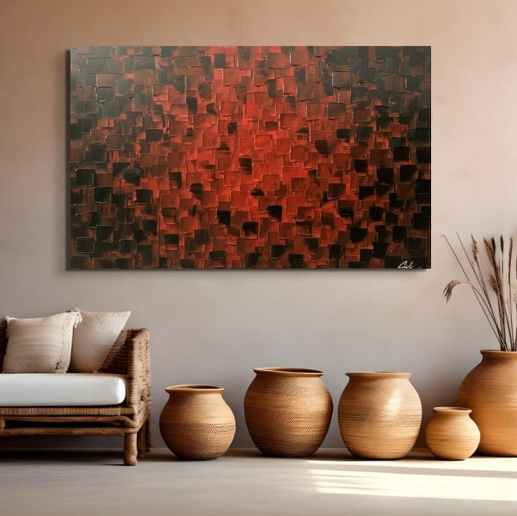 Schilderij - Infernal 160x100 (Olieverf)