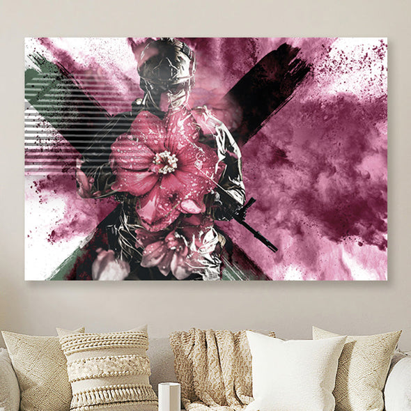 Schilderij Make love (Dibond /  Plexiglas)