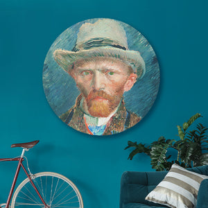 Zelfportret Vincent van Gogh cirkel