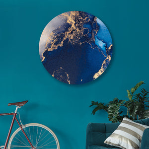 Blue and gold