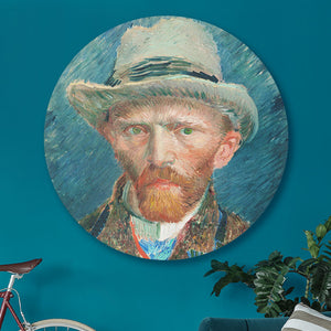 Zelfportret Vincent van Gogh cirkel