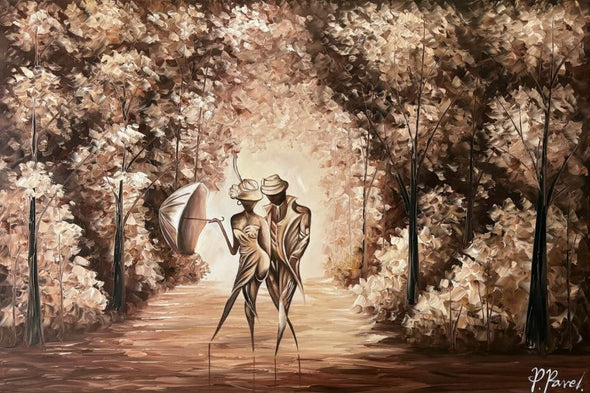 Schilderij - Classic Couple