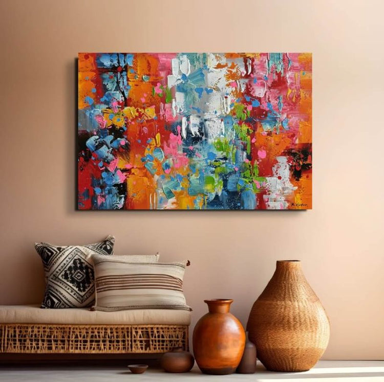 Schilderij - Epic 120x80 (Olieverf)