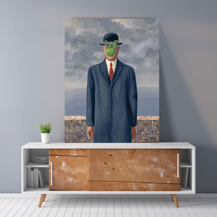 Schilderij The Son of Man (Canvas)
