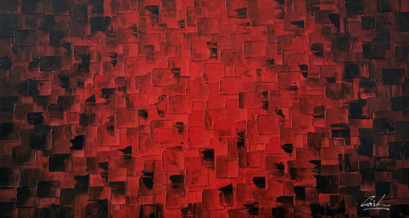 Schilderij - Infinity 170x70 (Olieverf)