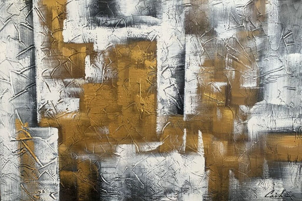 Schilderij - Elements 120x80 (Olieverf)