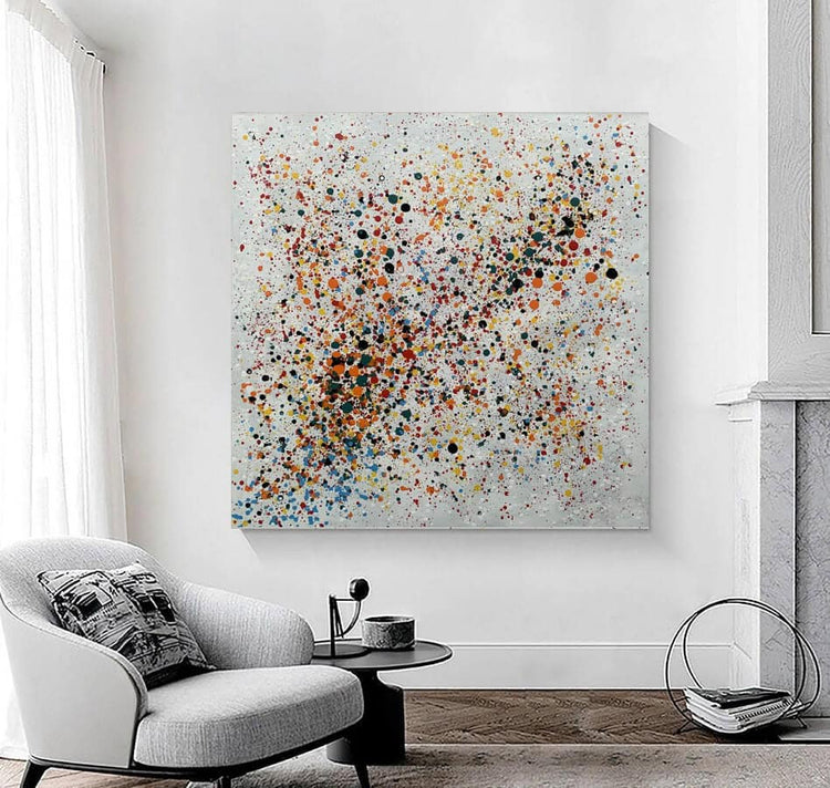 Schilderij - Pure 120x120 (Olieverf)
