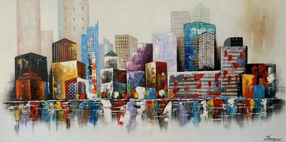 Schilderij - Big City