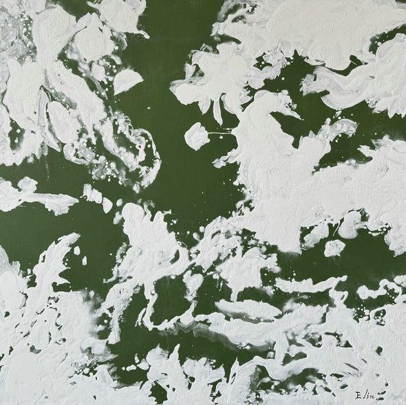 Schilderij - Greenland 120x120 (Olieverf)