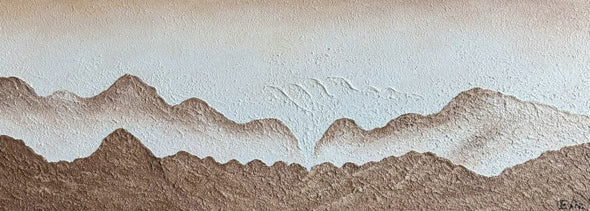 Schilderij - Rocky Mountains 160x60 (Olieverf)