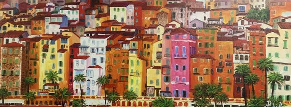 Schilderij - Vacation 160x60 (Olieverf)