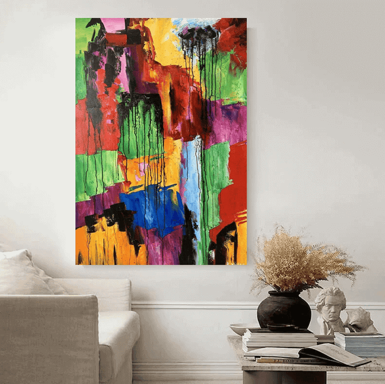 Schilderij - Passion 120x80 (Olieverf)