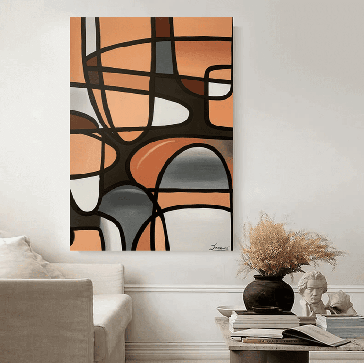 Schilderij - Puzzle 120x80 (Olieverf)