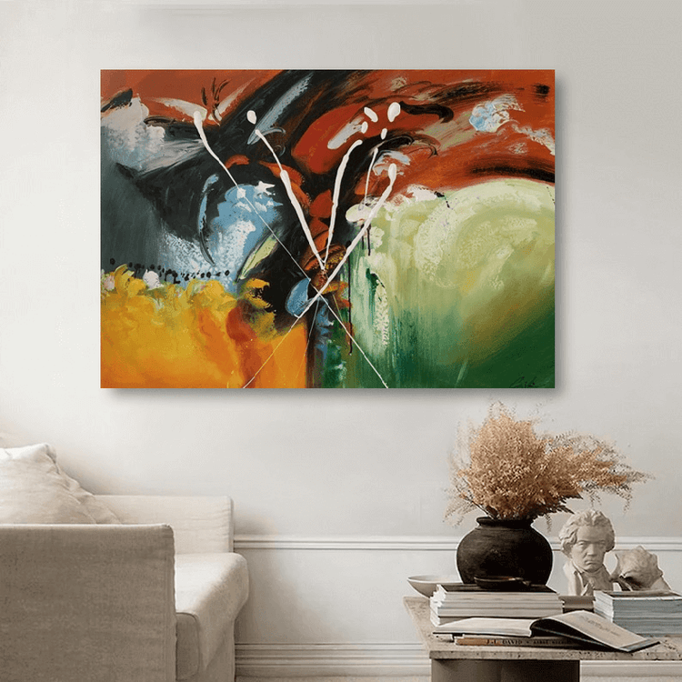 Schilderij - Free Mind 120x80 (Olieverf)