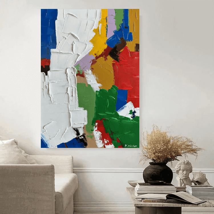 Schilderij - Fresh 120x80 (Olieverf)