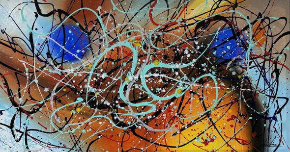 Schilderij - Big Bang