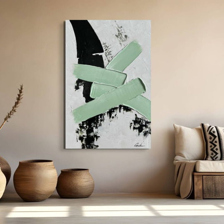 Schilderij - Closure 120x80 (Olieverf)