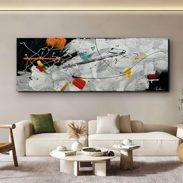 Schilderij - Polar 160x60 (Olieverf)