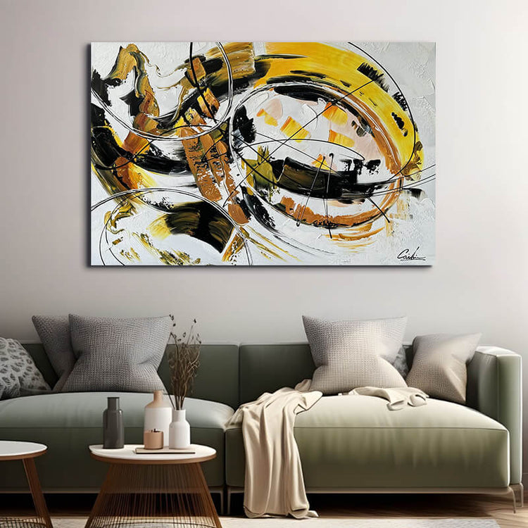 Schilderij - Reactivate 120x80 (Olieverf)