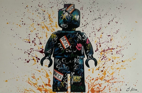 Schilderij - Brickman II