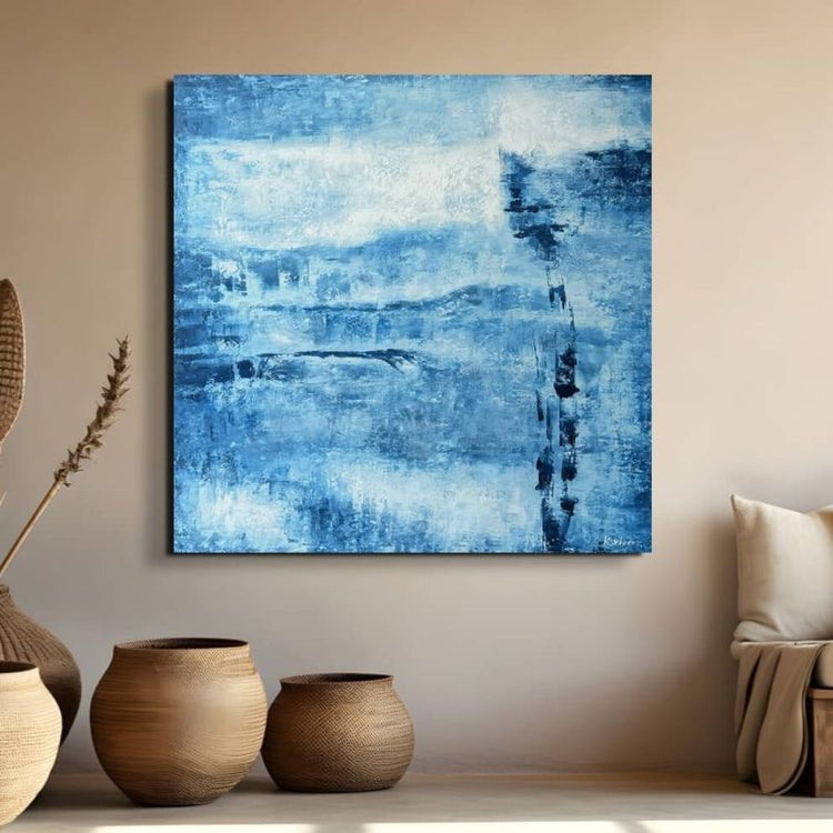 Schilderij - Blue Dreams