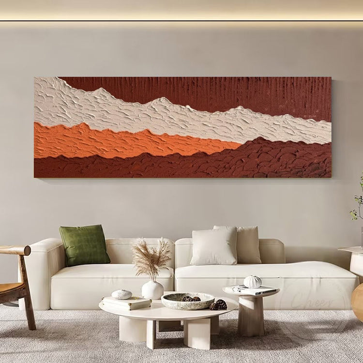 Schilderij - Misty 160x60 (Olieverf)