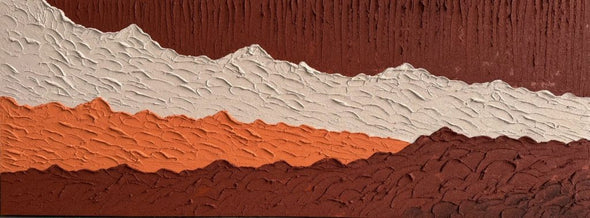 Schilderij - Misty 160x60 (Olieverf)