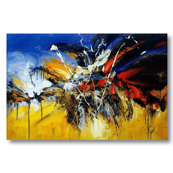 Schilderij - Mitch Match 120x80 (Olieverf)