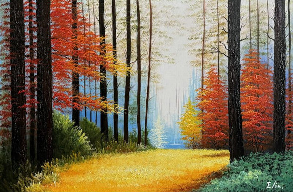 Schilderij - Spring 120x80 (Olieverf)