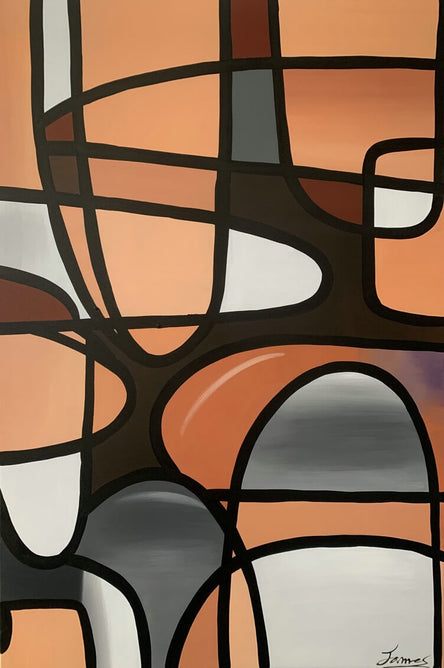 Schilderij - Puzzle 120x80 (Olieverf)