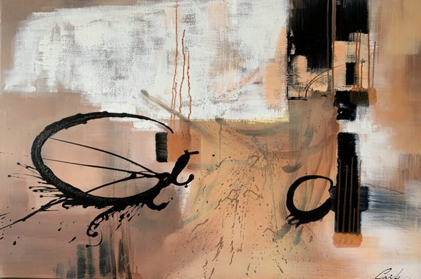 Schilderij - Dune 120x80 (Olieverf)